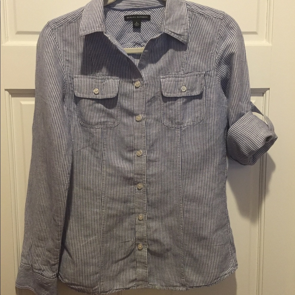 Banana Republic Button Up Dress Shirt